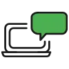 Integration and Implementation Icon
